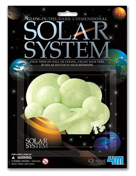 4M Glowing System Słoneczny 3D