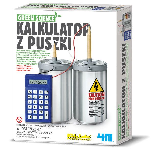 4M Green Science Kalkulator z Puszki 3360