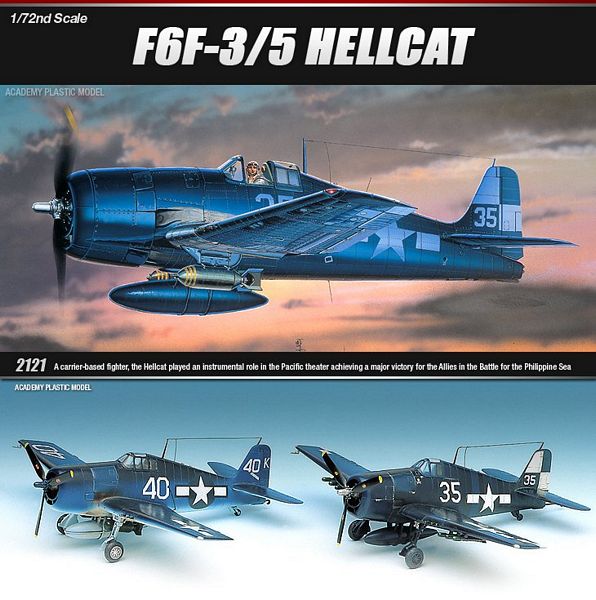 ACADEMY F6F-3/5 Hellcat 12481