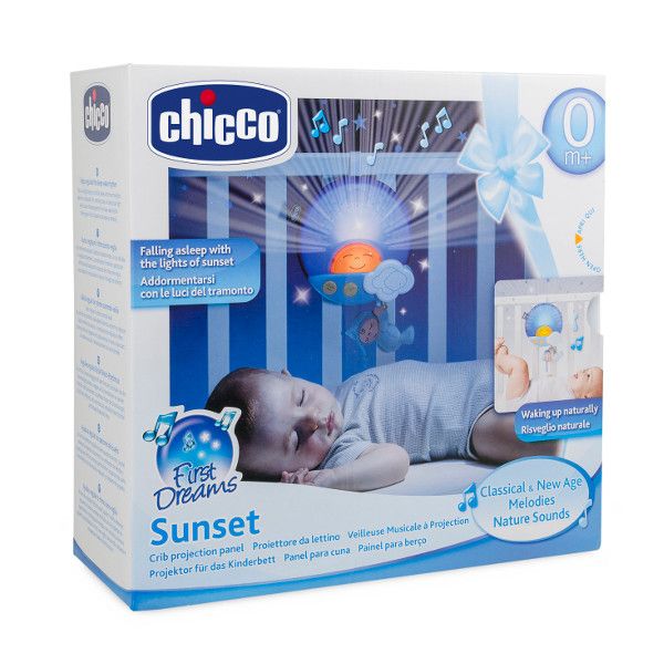 Chicco Panel na łóżeczko sunset niebieski 069922