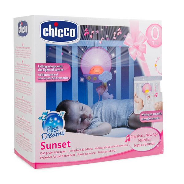 Chicco Panel na łóżeczko sunset różowy 069921