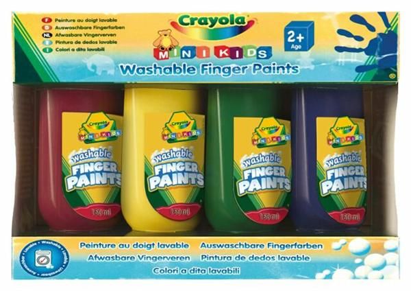 Crayola Farby do malowania palcami 4 kol 3239