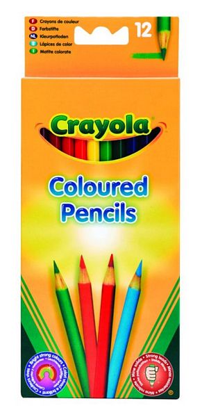 Crayola Kredki ołówkowe 12 szt. 3612