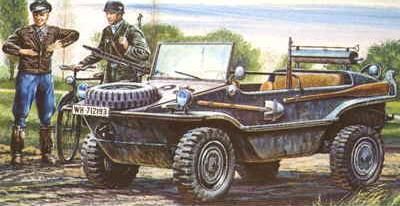 Italeri Kfz II VW Typ 166 Schwimmwagen 313