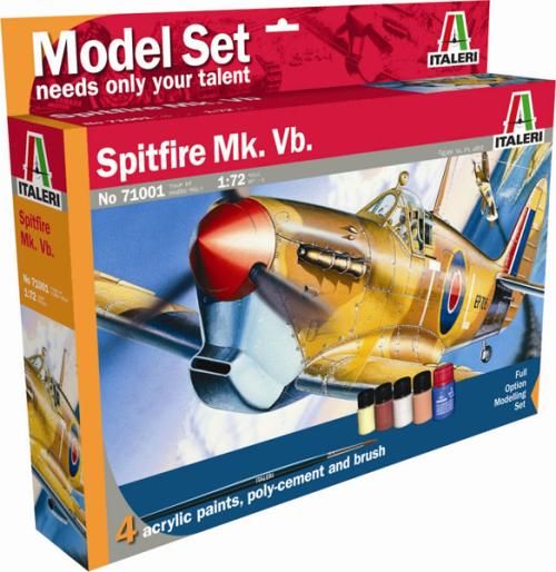 Italeri Model set "home play" Spitfire 71001