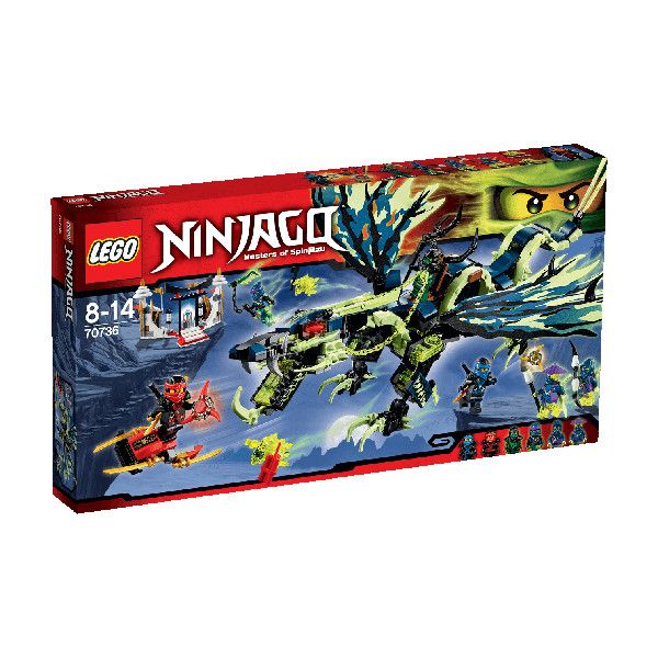 Klocki Lego Ninjago 70736 Atak Smoka Moro