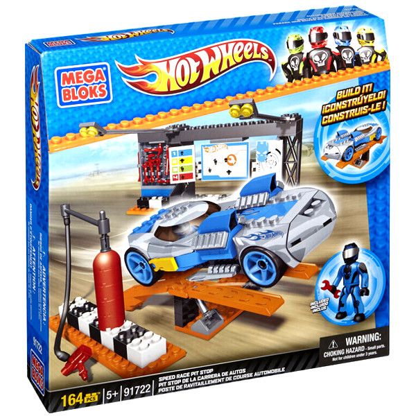 Mega Bloks Hot Wheels Klocki Super Racer Pit 91722