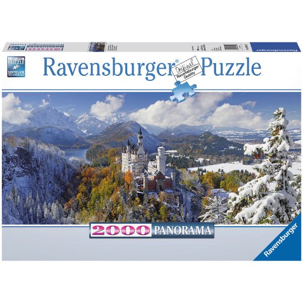 Ravensburger Puzzle Zamek Neuschwanstein 2000 Elementów 166916