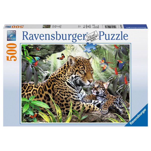 Ravensburger Puzzle Mały Jaguar 500 Elementów 144860