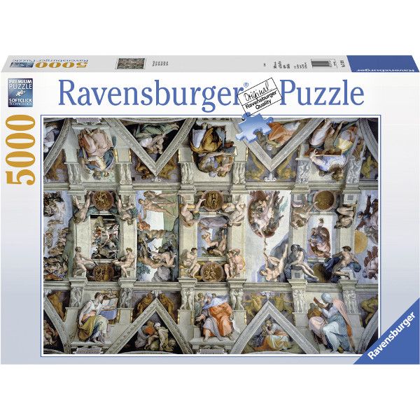 Ravensburger Puzzle Kaplica Sykstyńska 5000 Elementów 174294