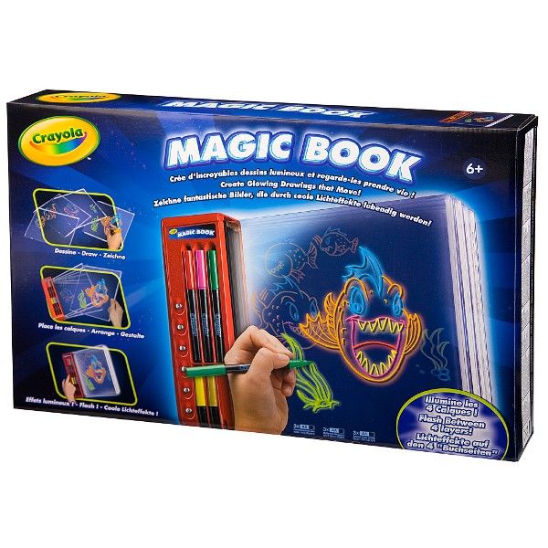 CRAYOLA Glow Magic Book 74-6000