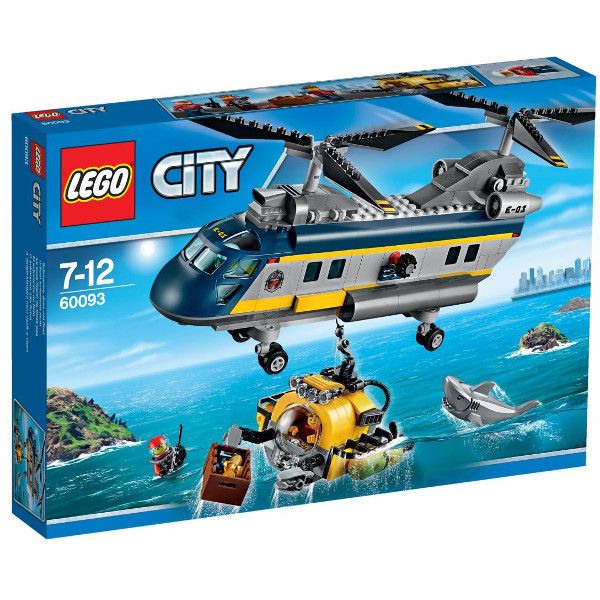 Klocki Lego City Helikopter Badaczy 60093