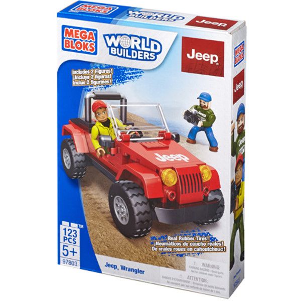 Mega Bloks World Builders Jeep Wrangler 9780