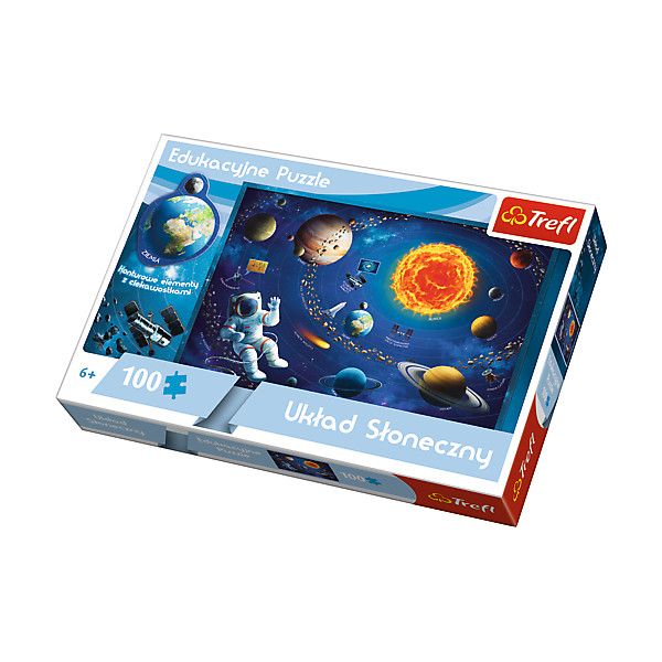 Trefl Puzzle edukacyjne Układ Słoneczny 100 Elementów 15507