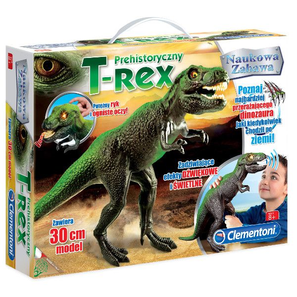 Clementoni Naukowa Zabawa Prehistoryczny T-Rex 60898