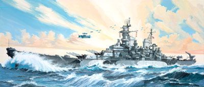 REVELL Battleship USS Missouri 05092