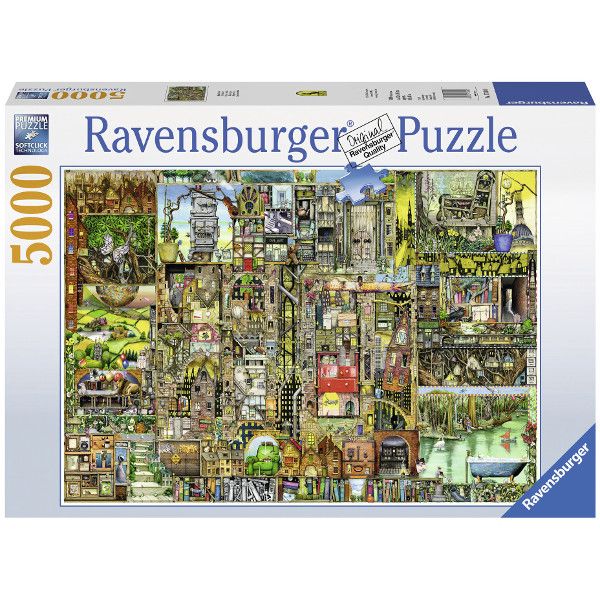 Ravensburger Puzzle Dziwaczne Miasto 5000 Elementów 174300