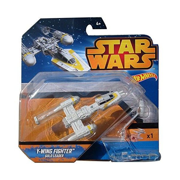 Mattel Hot Wheels Star Wars Statek kosmiczny Golden Wings CGW52 CGW59