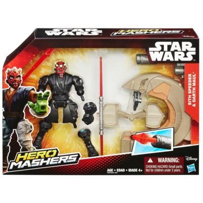 Hasbro Hero Mashers Star Wars E7 Sithiański Skuter Repulsorowy I Darth Maul B3831 B3832