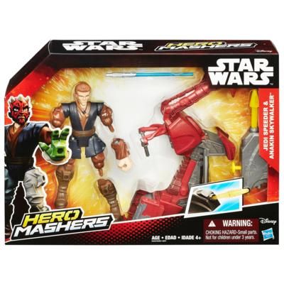 Hasbro Hero Mashers Star Wars E7 Skuter Repulsorowy Jedi I Anakin Skywalker B3831 B3833