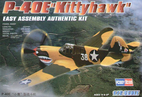 Hobby Boss P-40E Kittyhawk 80250