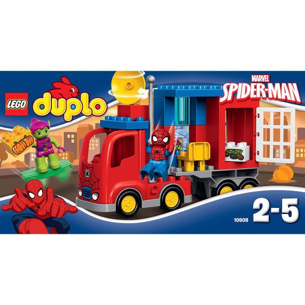Klocki Lego Duplo Spider-Man Ciężarówka 10608