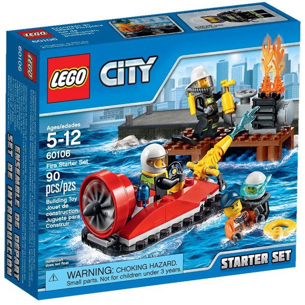 LEGO City Strażacy — zestaw startowy 60106