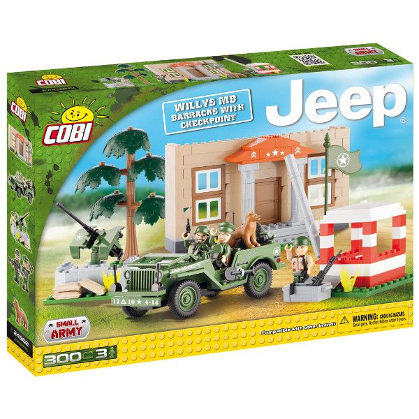 COBI Jeep Willys MB w koszarach 24302