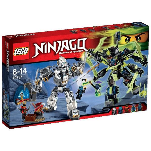 Lego Ninjago Starcie Tytanów Mech 70737