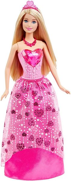 Mattel Barbie Księżniczka z Krainy Klejnotów DHM49 DHM53