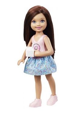 Mattel Barbie Lalka Chelsea i Przyjaciółka z Mleczkiem Kira DGX40 DGX38