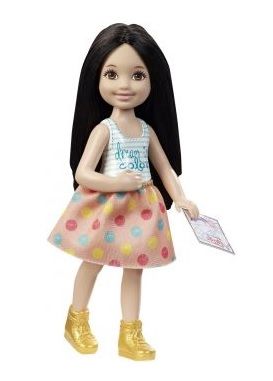 Mattel Barbie Lalka Chelsea i Przyjaciółka z Rysunkiem Delia DGX40 DGX33