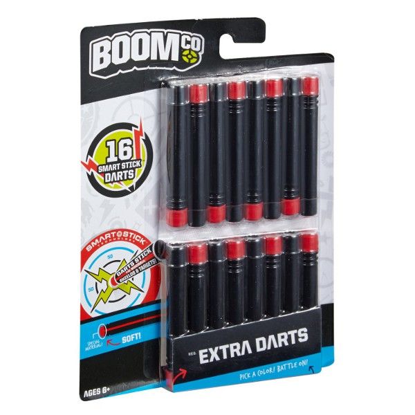 Mattel BoomCo Strzałki Smart Stick czarno-czerwone Y8621 BGY57