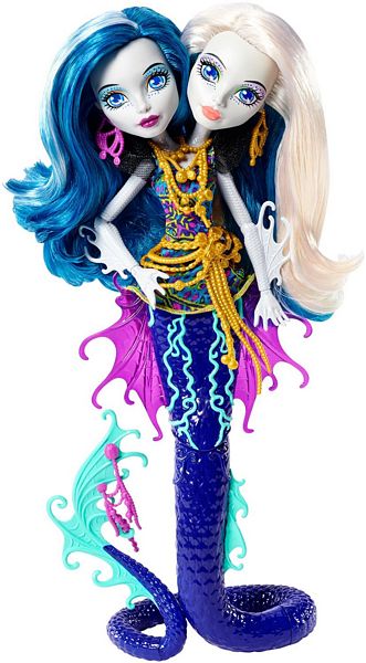 Mattel Monster High Podwodna Straszyprzygoda Hydra Peri i Pearl DHB47