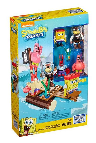 Mega Bloks Spongebob Zestaw Piraci CNH56