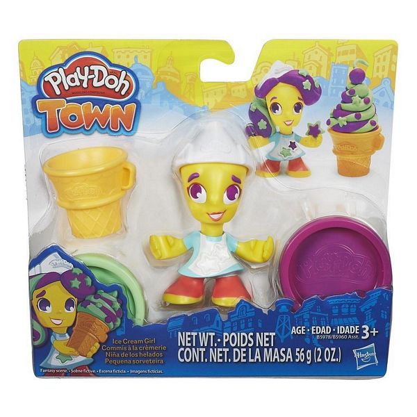 Hasbro Play-Doh Figurka podstawowa Sprzedawczyni Lodów B5960 B5978