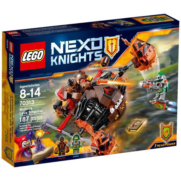 Lego Nexo Knights Lawowy rozłupywacz Moltora 70313