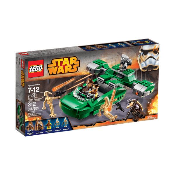 Lego Star Wars Śmigacz Flash 75091