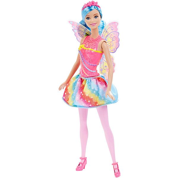 Mattel Barbie Wróżka z Krainy Tęczy DHM50 DHM56