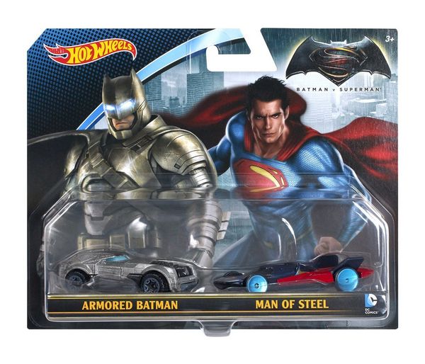 Mattel Hot Wheels Dwupak Batman vs Superman DJP09