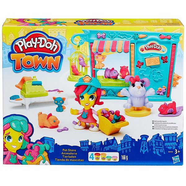 Hasbro Play-Doh Town Sklepik ze Zwierzątkami B3418