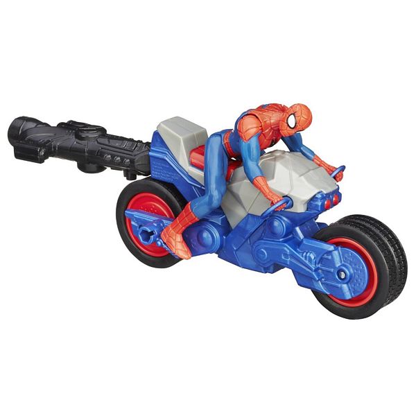 Hasbro Spiderman Ścigacz Blast&Go Spider Cycle B5759 B6638
