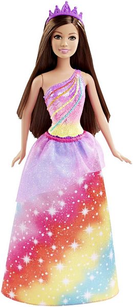 Mattel Barbie Księżniczka z Krainy Tęczy DHM49 DHM52