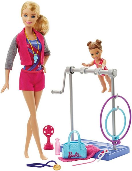 Mattel Barbie Siostry Akrobatki DKJ21