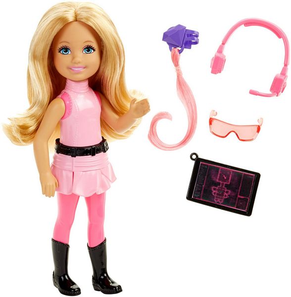 Mattel Barbie Tajne Agentki Małe Agentki Chelsea DHF09 DHF10