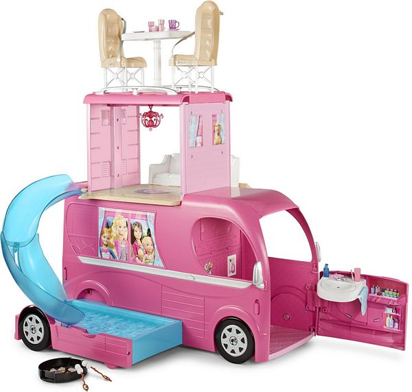 Mattel Barbie Rozkładany Kamper CJT42