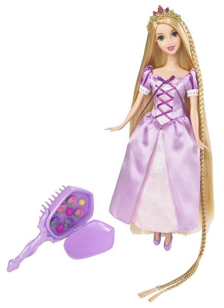 Mattel Disney Księżniczka Roszpunka Stylizacja Włosów z Warkoczem T3803 T4942