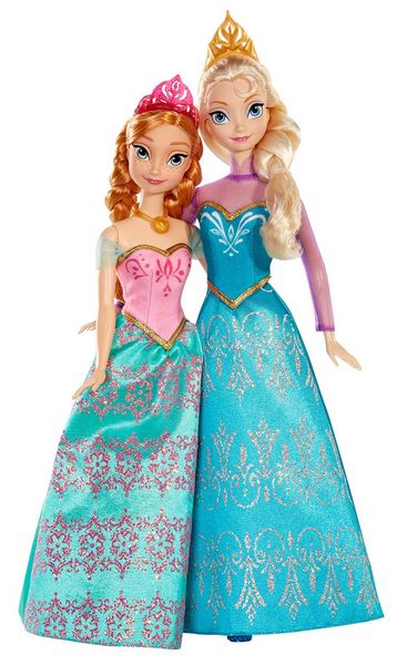 Mattel Frozen Kraina Lodu Dwupak Anna & Elsa BDK37