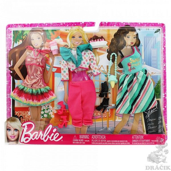 Mattel Barbie Zestaw Ubranek Słodkości N4855 Y7099