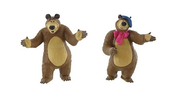 TM Toys Masza i Niedźwiedź Figurki do Kolekcjonowania Niedźwiedź 99800